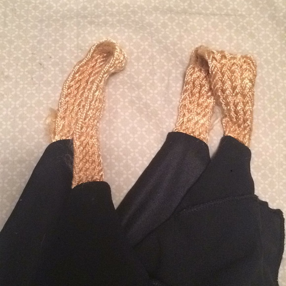 Black Dress With Ruffles - Picture 4 of 4